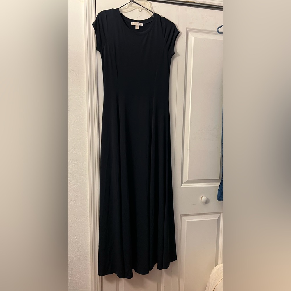 Michael Kors dark blue short sleeve dress size small